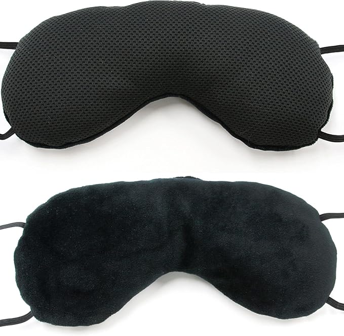 柔软触感 眼罩 温柔包裹*(凉爽网眼/柔软起绒 双面可用) 夏季 冬季